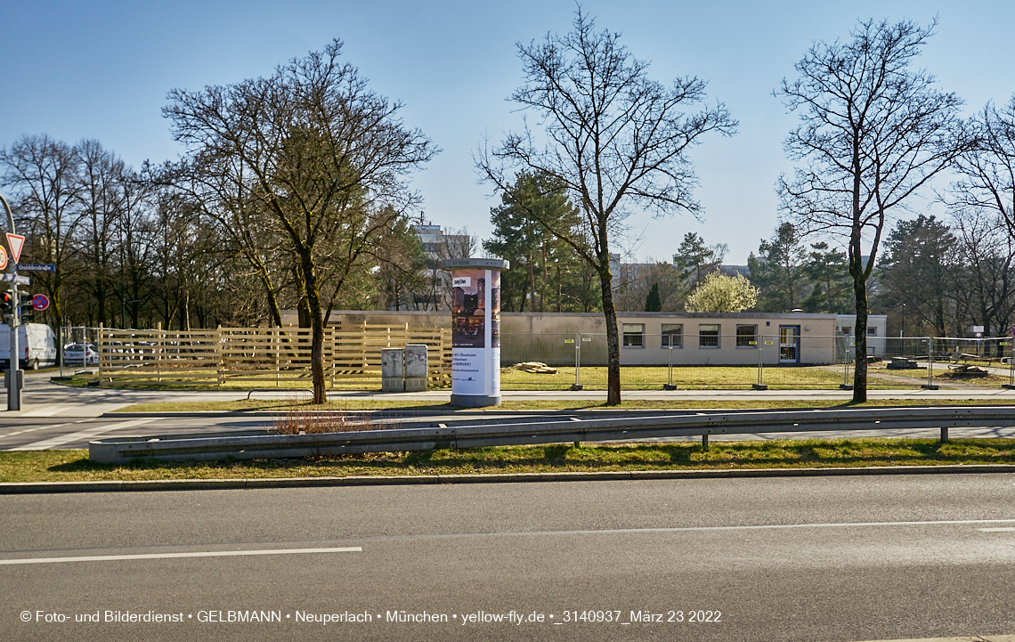 21.03.2022 - Baustelle am Haus für Kinder in Neuperlach